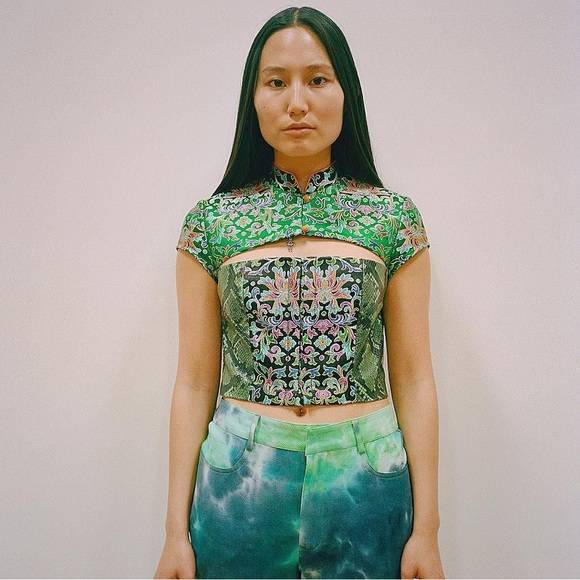 Kim Shui Brocade Top - Picture 3 of 7